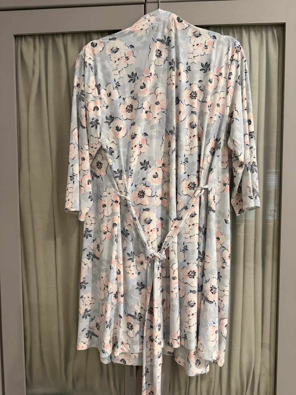 Mini Night Gown with Matching Robe - Picture 3 of 3